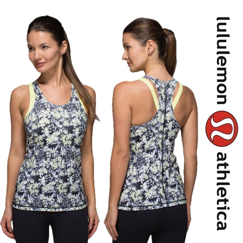 Lululemon Inspiration Tank II (Crosscourt Petal)